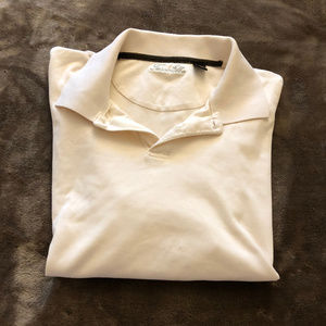 Medium Men's Polo Shirt - Cream